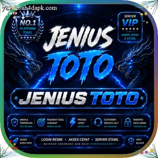 Aplikasi jeniustoto Terbaru dengan Fitur Terbaik APK Resmi — ikon aplikasi